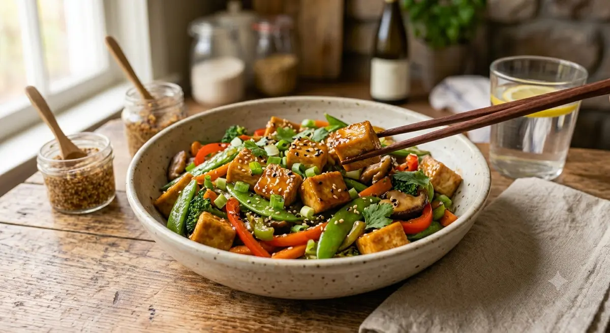 Teriyaki Tofu Stir Fry